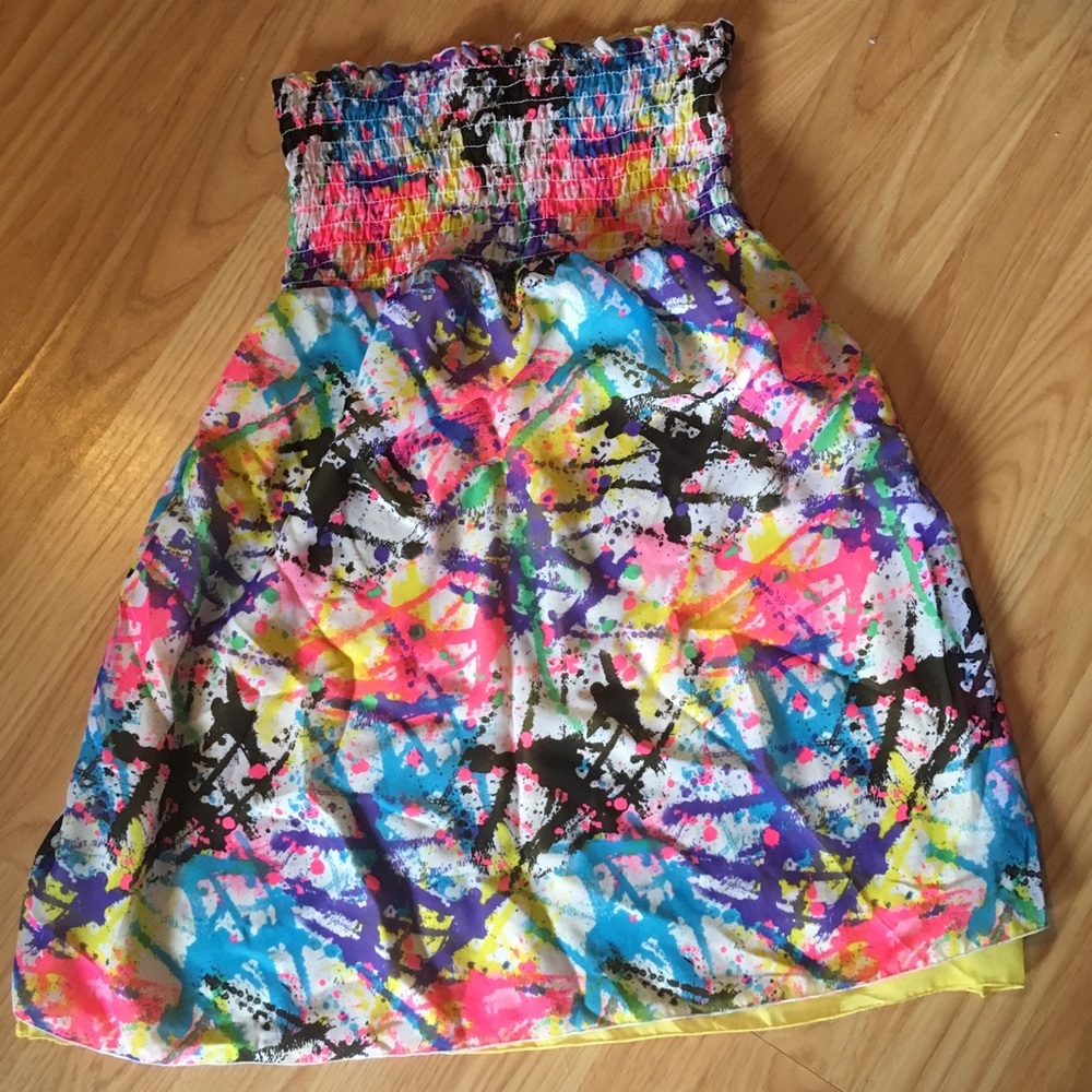 Paint Spatter Swim Cover